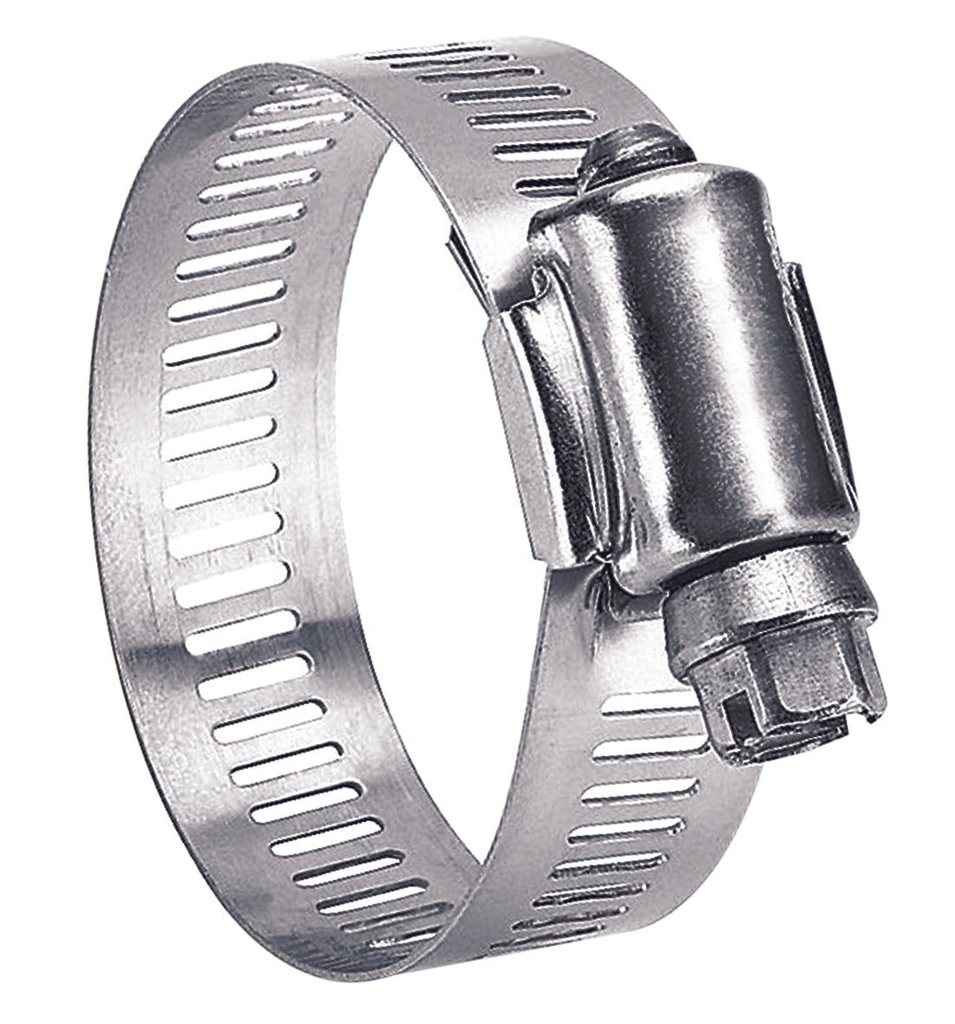 Abrazadera 84-108 mm inoxidable - ancho 12.7 mm