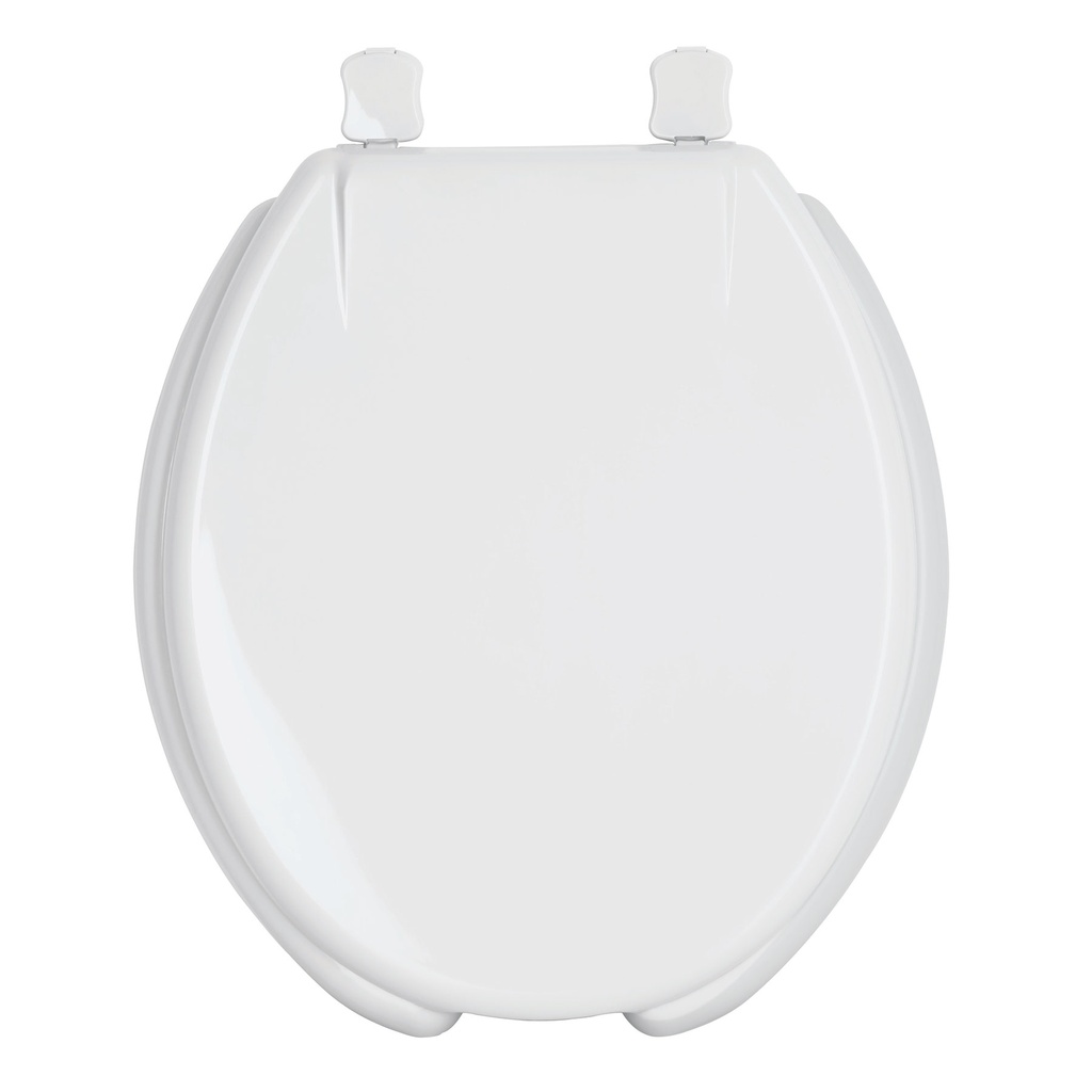 [T49903] Asiento redondo para WC, abierto, blanco, Foset