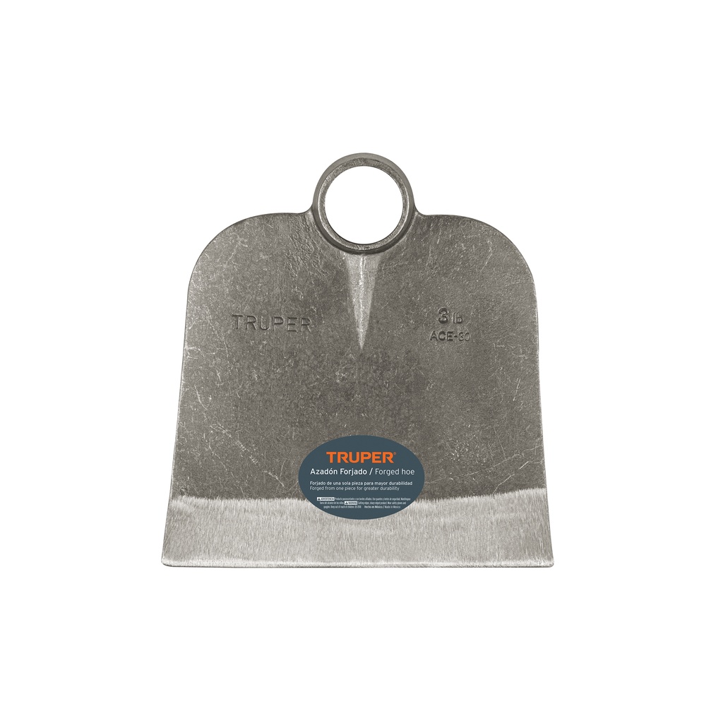 [T10362] Azadón Centroamericano 2.8 lb sin mango, Truper