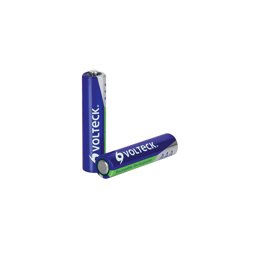 [T47205] Blíster con 2 pilas AAA recargables larga duración, 1000 mAh
