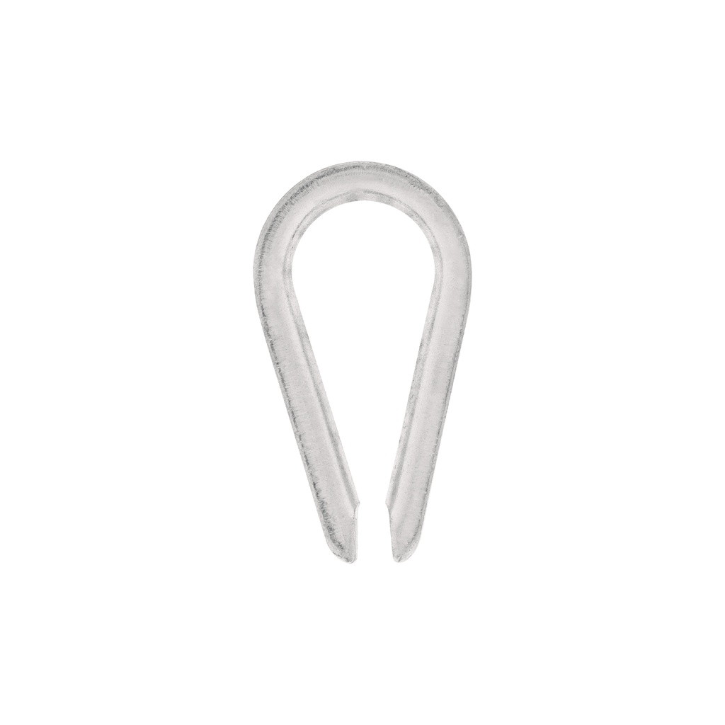 Bolsa con 10 guardacabos para cable de acero de 3/16', Fiero