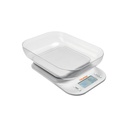 Báscula digital con tazón para cocina, 5kg, Truper