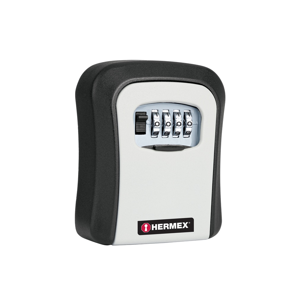 [T45328] Caja de combinación guardallaves para pared, 12cm, Hermex