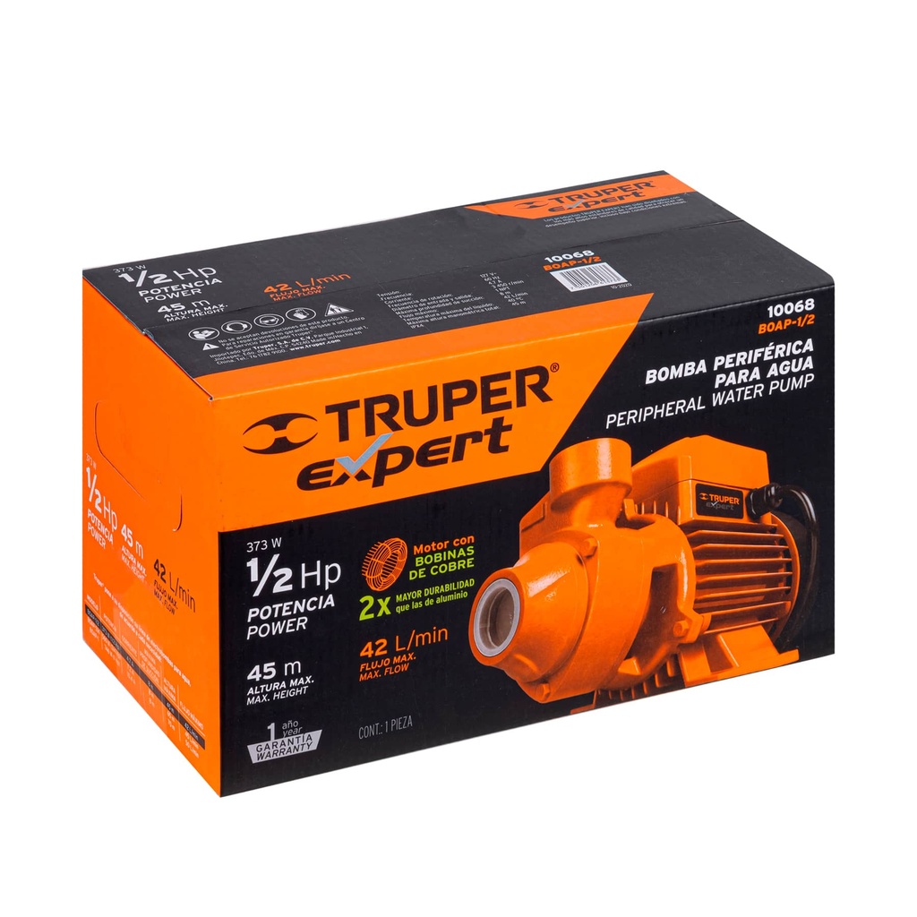 [T101728] Caja de empaque de repuesto para BOAP-1/2, Truper Expert
