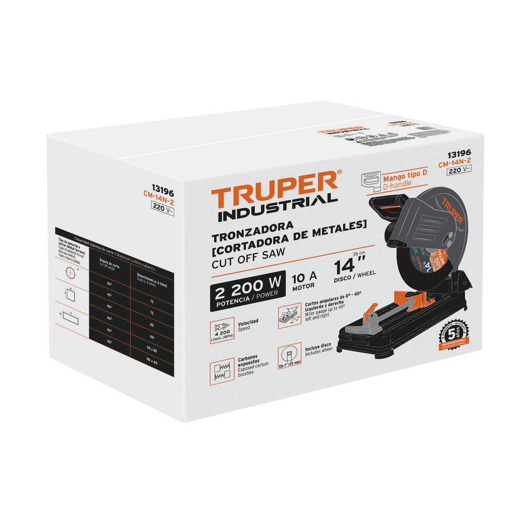 [T101559] Caja de empaque de repuesto para CM-14N, Truper