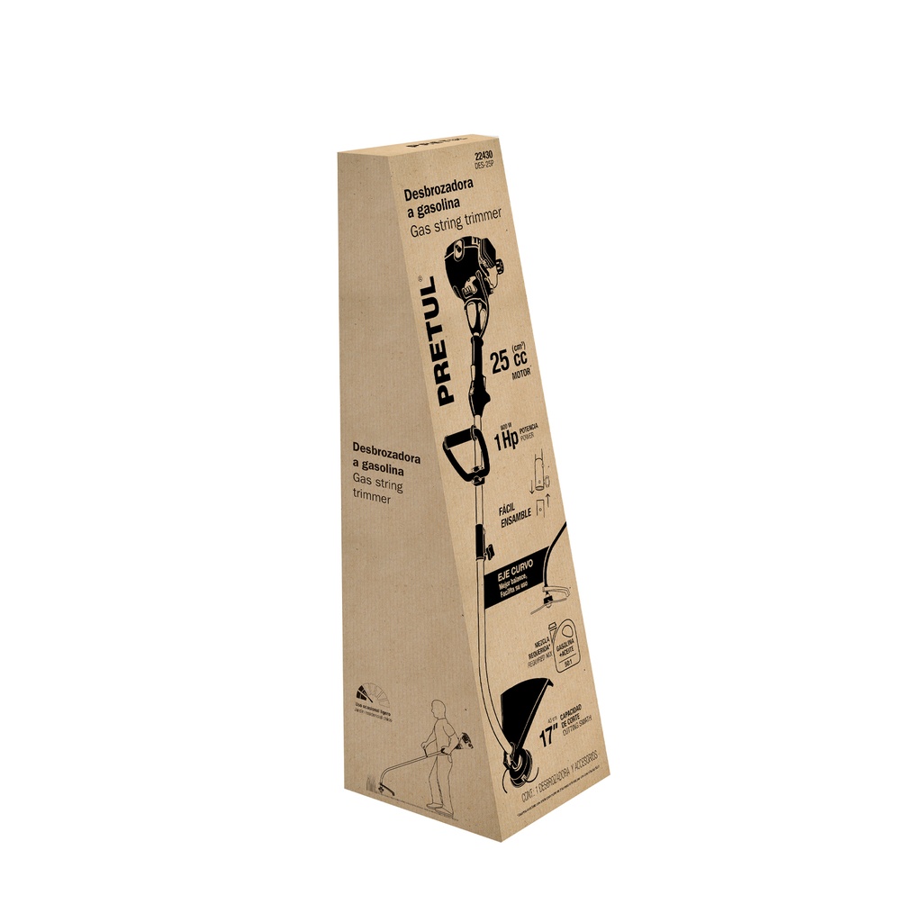 [T28149] Caja de empaque de repuesto para DES-25P, Pretul