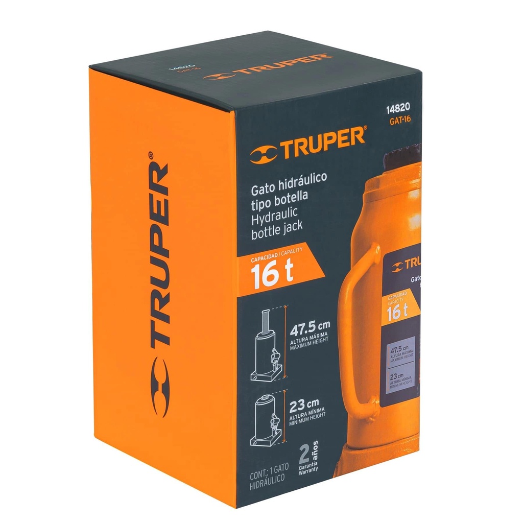 [T102540] Caja de empaque de repuesto para GAT-16, Truper