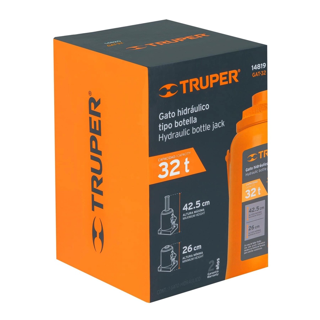 [T102690] Caja de empaque de repuesto para GAT-32, Truper