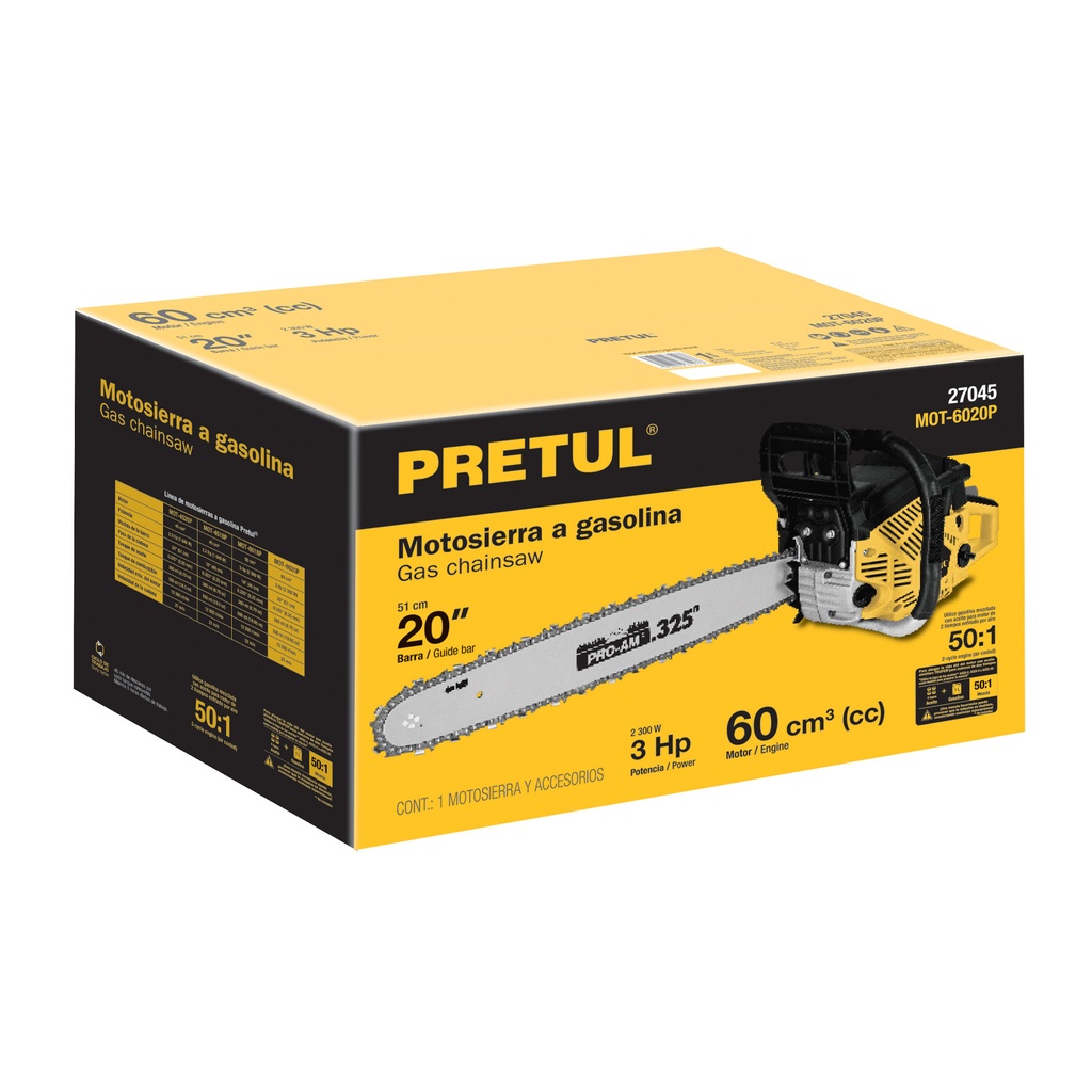 [T27221] Caja de empaque de repuesto para MOT-6020P, Pretul