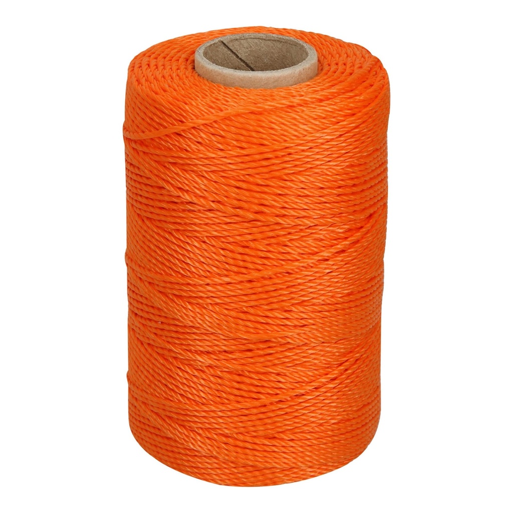 [T14061] Carrete con 165 m de hilo para albañil naranja, Truper