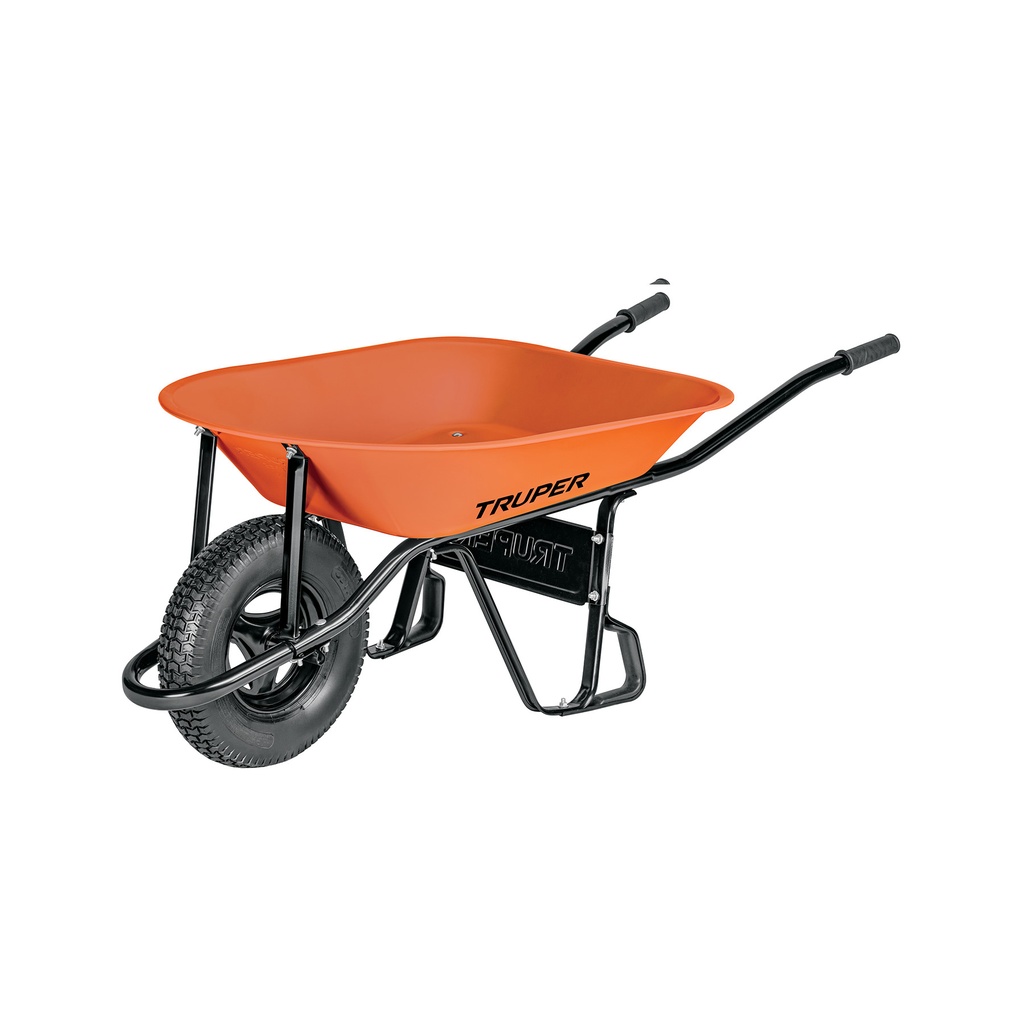 [T11740] Carretilla 4.5 ft3 Neumática, bastidor tubular, Truper