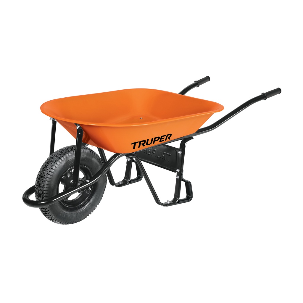 [T11740] Carretilla 4.5 ft3 Neumática, bastidor tubular, Truper