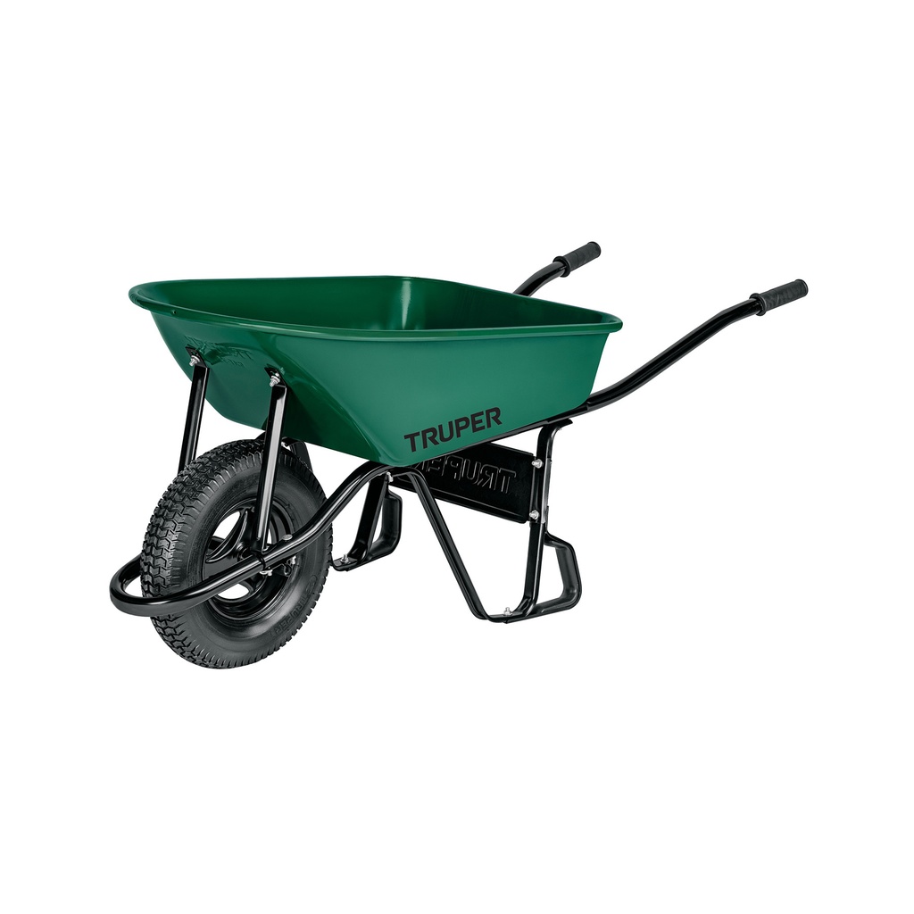 [T11761] Carretilla 4.75 ft3 Neumática, bastidor tubular, Truper