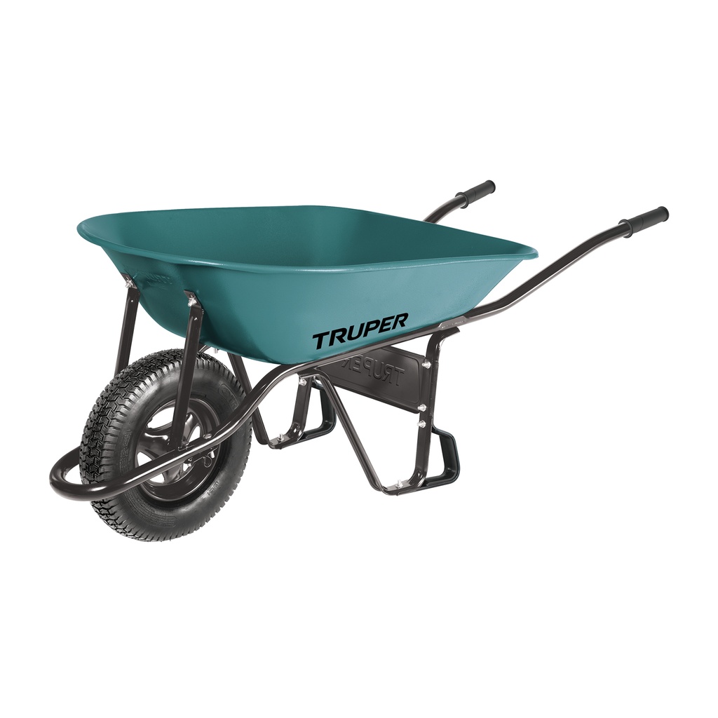 [T11753] Carretilla 5 ft3 Neumática, bastidor tubular, Truper