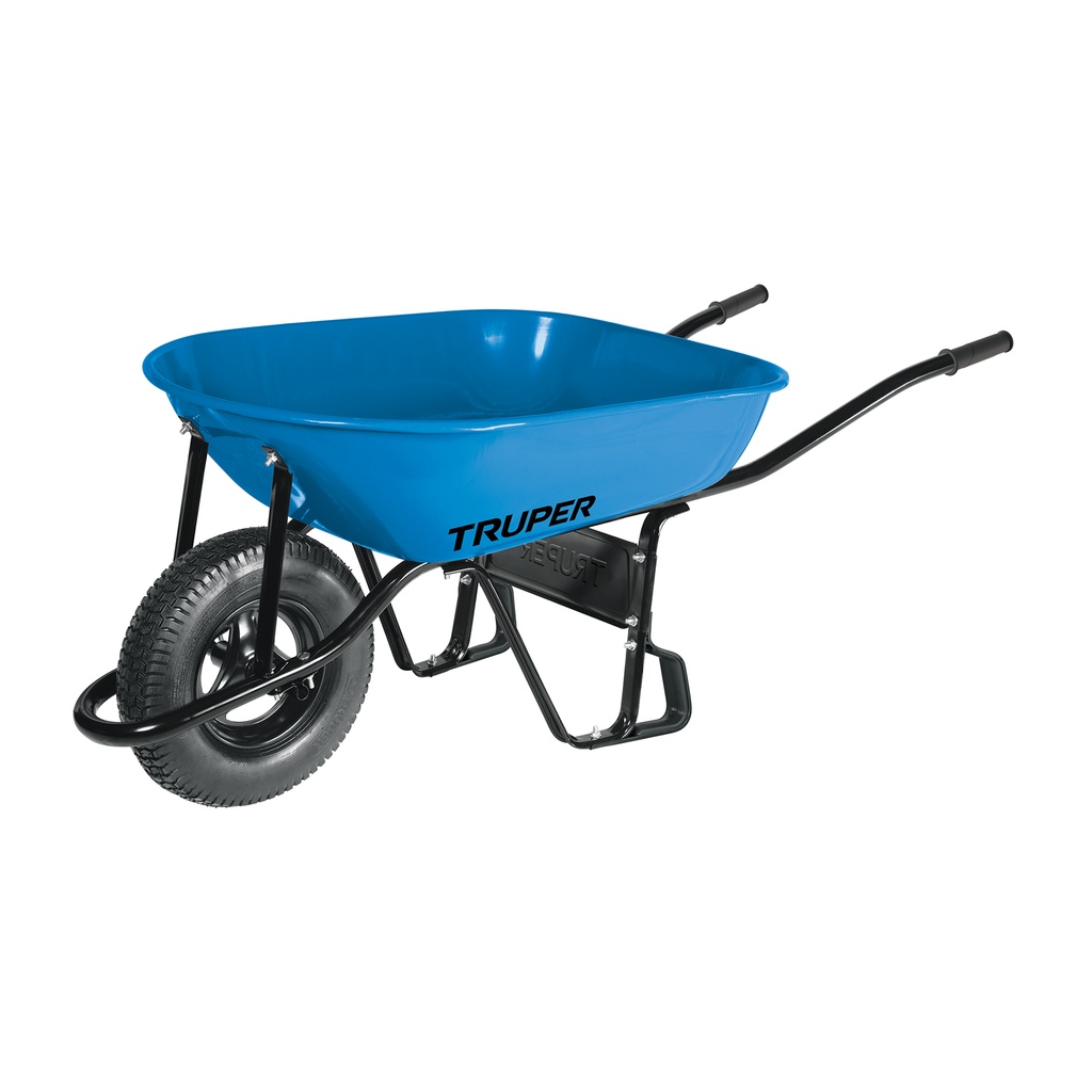 [T11752] Carretilla 5.5 ft3 Neumática, bastidor tubular, Truper