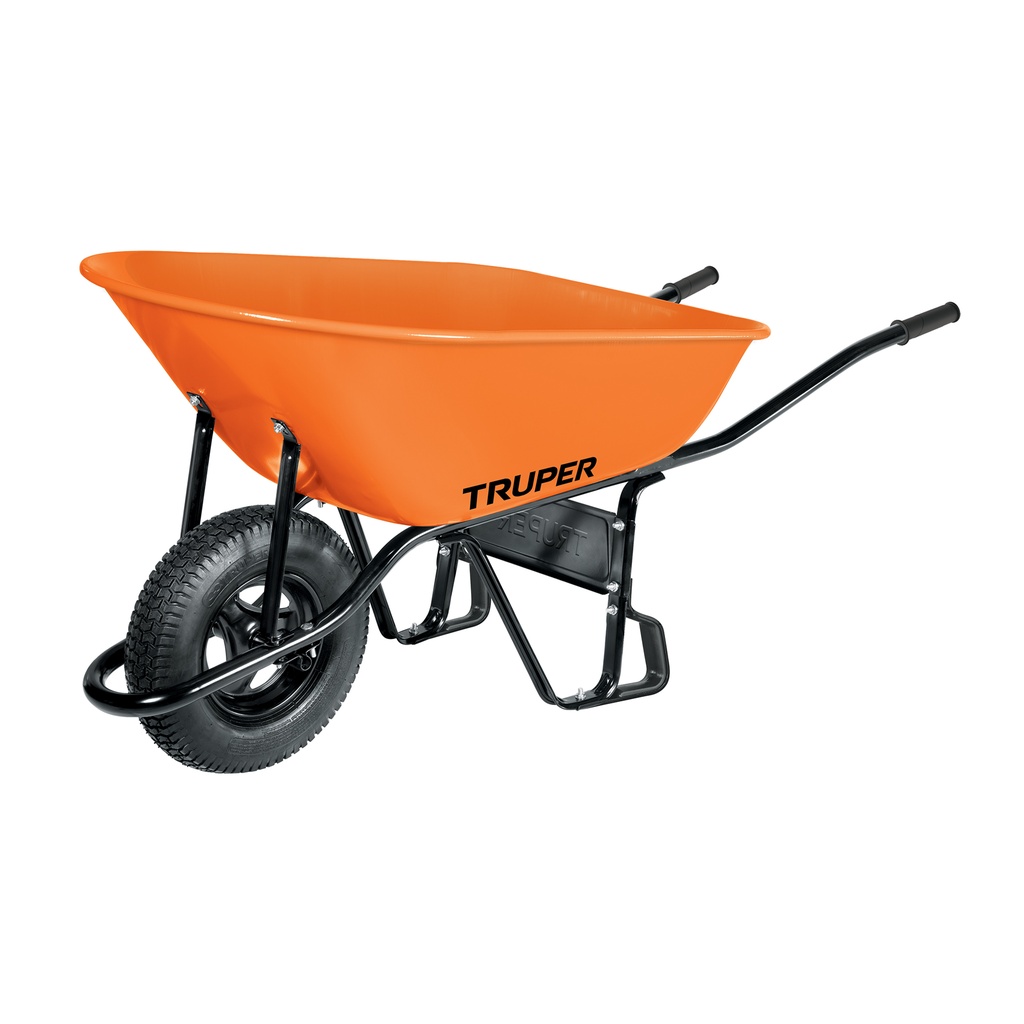 [T11249] Carretilla 8 ft3 Neumática, bastidor tubular, Truper