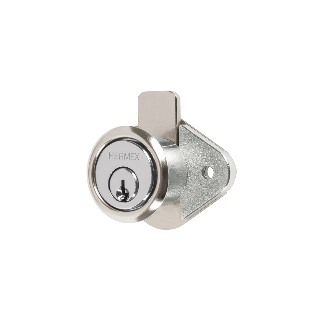 [T43558] Cerradura para mueble, modelo 21, cromo, Hermex