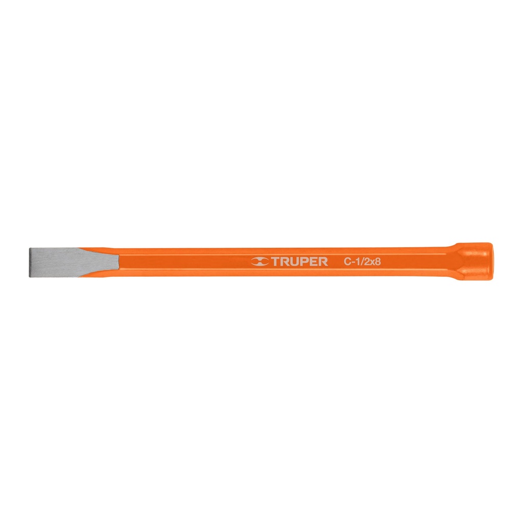 Cincel de corte frío de 1/2 X 8', Truper