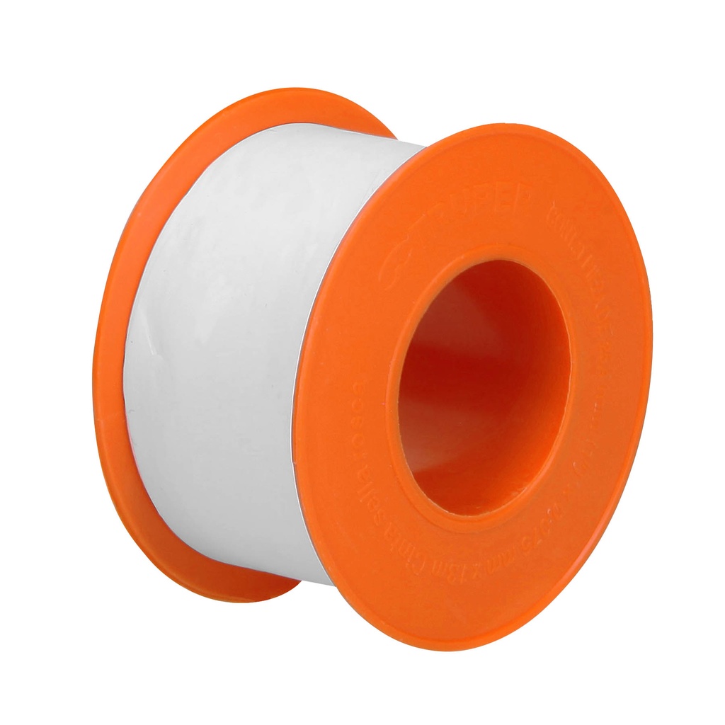 [T12514] Cinta sella roscas 1' X 13 m de largo, uso general, Truper