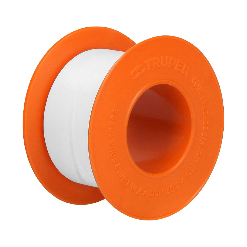 [T12511] Cinta sella roscas 1' X 7 m de largo, uso general, Truper