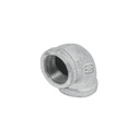 Codo 90° acero galvanizado de 3/4', Foset