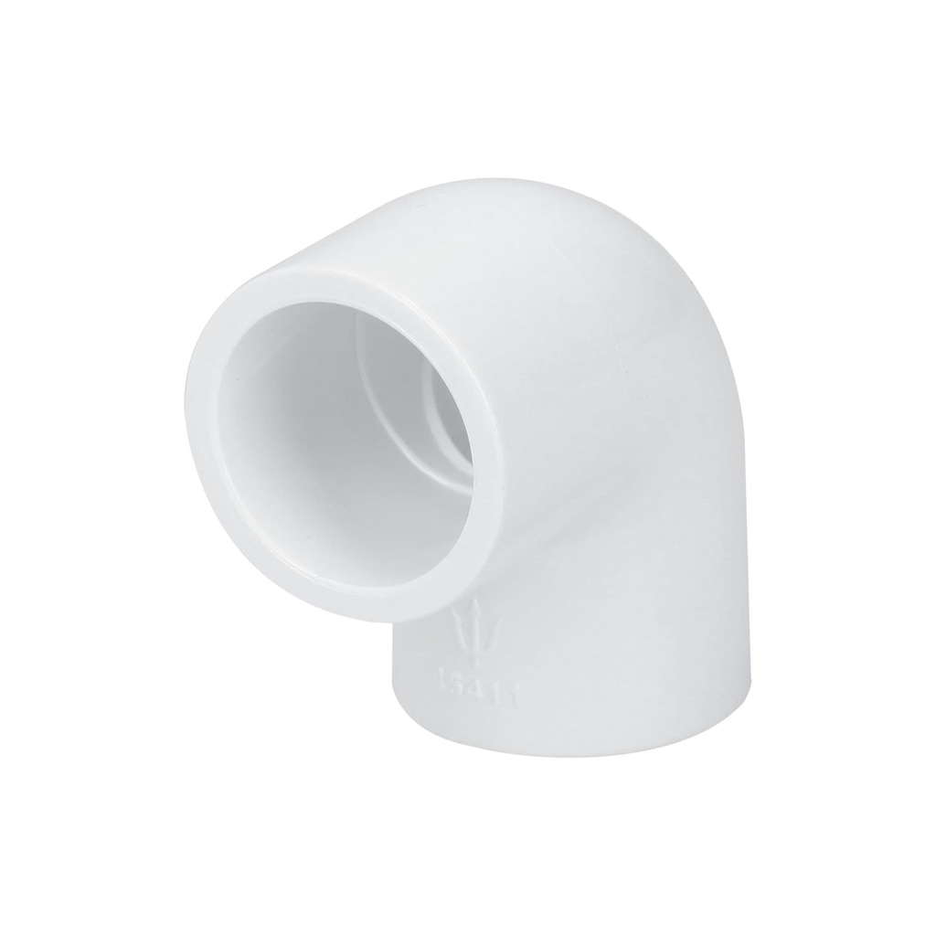 [T45411] Codo 90° de PVC de 1/2', Foset