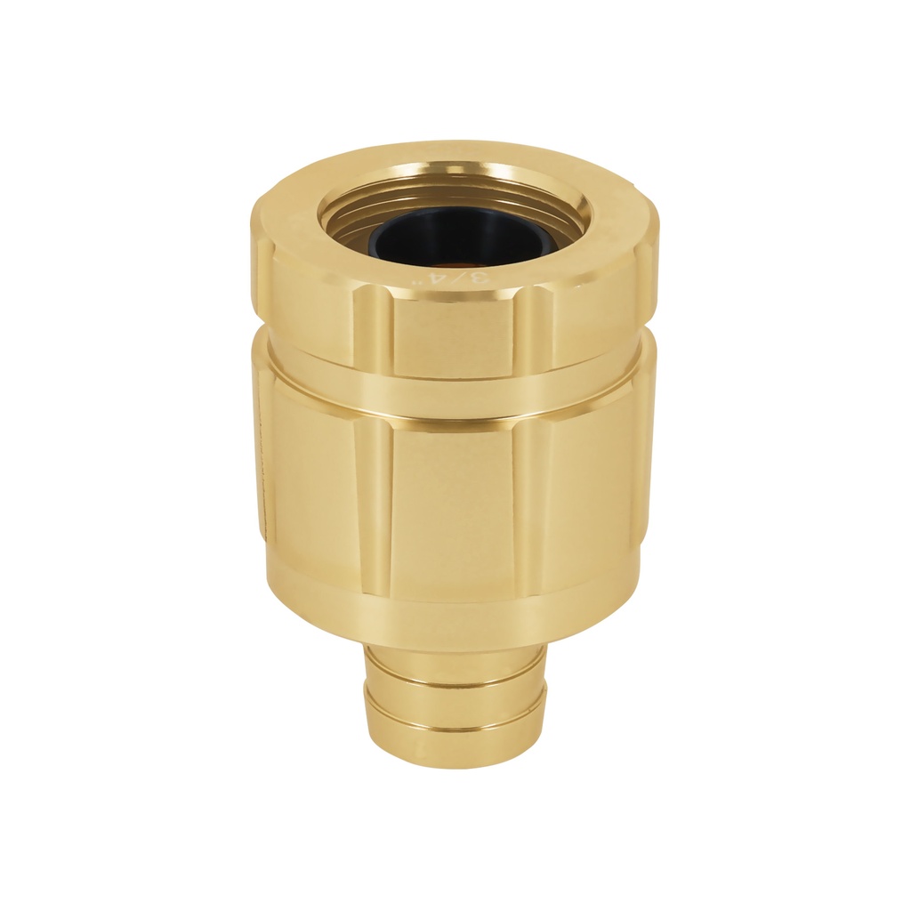 [T101165] Conector 3/4' hembra robusto de aluminio, Truper