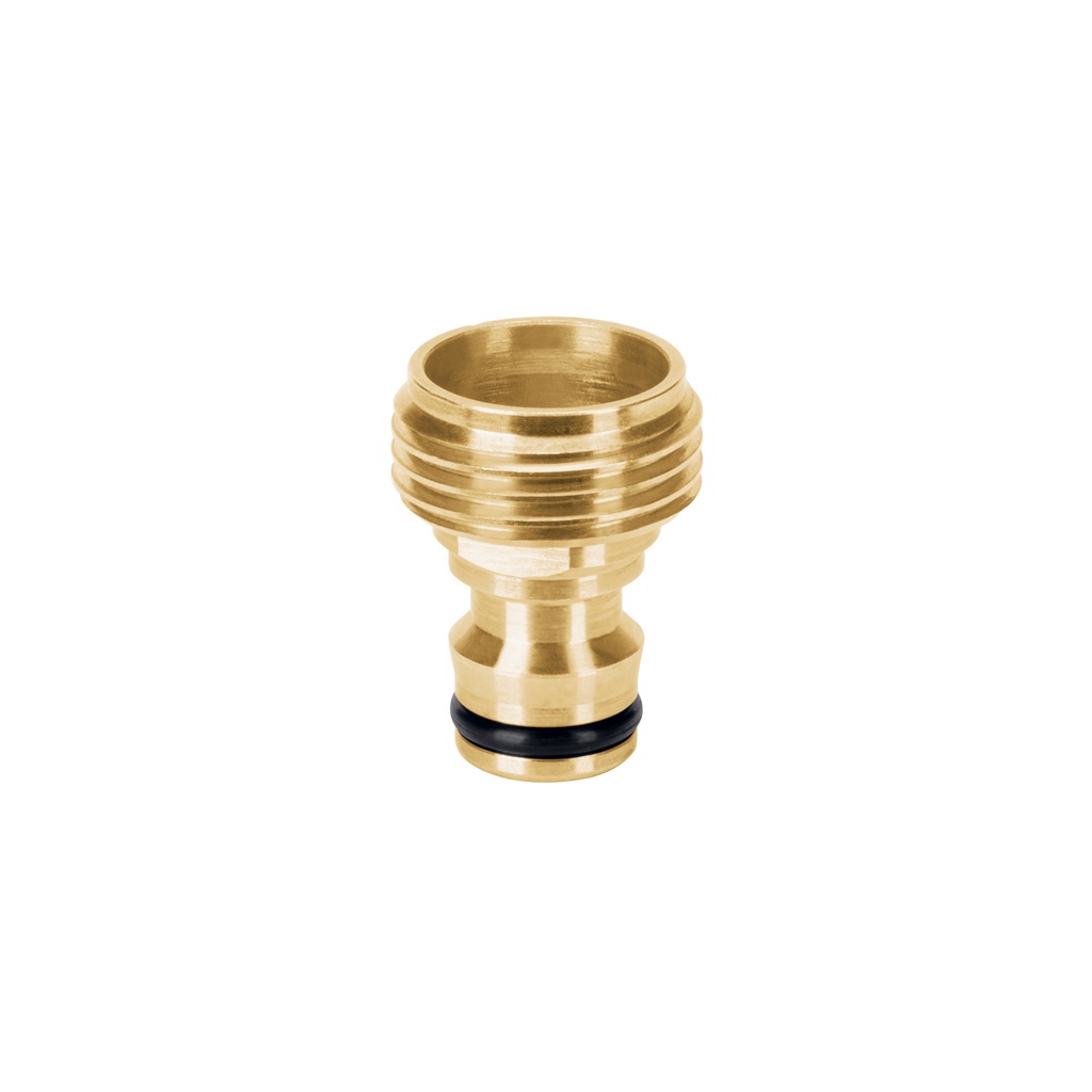 [T101597] Conector 3/4' rápido macho de latón, sistema click, Truper