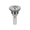 Contracanasta 3-1/2' de acero inoxidable con tapa, Foset