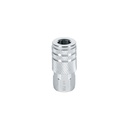 Cople acero, cuerda 1/4NPT, hembra, Pretul