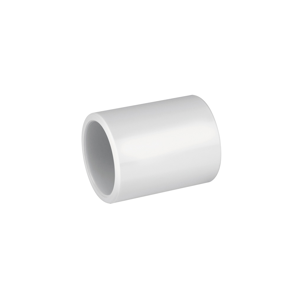 [T45418] Cople de PVC cédula 40 de 3/4', Foset