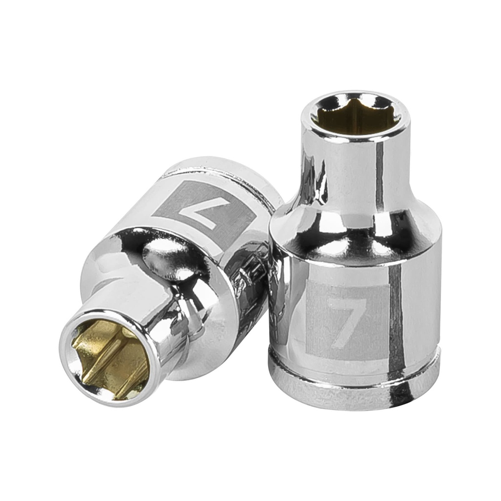 [T13671] Dado de 7 mm, 6 puntas, cuadro 3/8', Truper