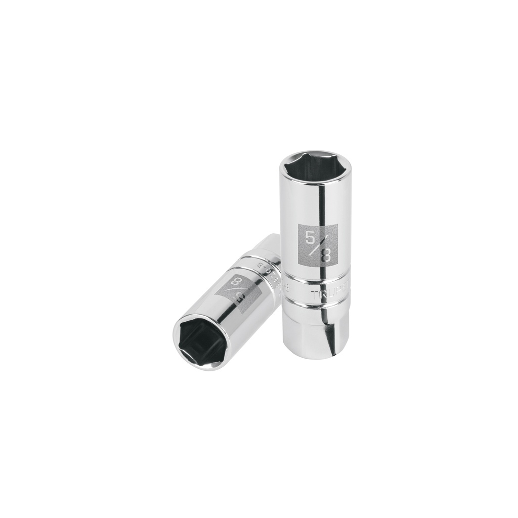 [T13655] Dado para bujías de 5/8', 6 puntas, cuadro 3/8', Truper
