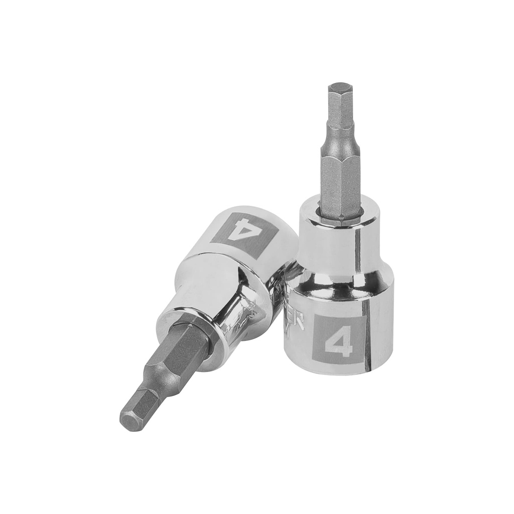 [T13485] Dado punta hexagonal de 4 mm, cuadro 3/8', Truper