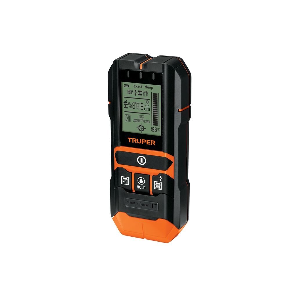 Detector multimateriales atrás de muros profundidad max 12cm