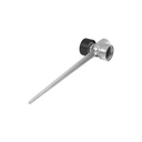 Estaca metálica universal para aspersor, 8', Truper