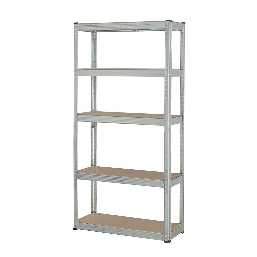 Estante metálico 5 repisas MDF cap. 35 kg, 150x30x75, Pretul