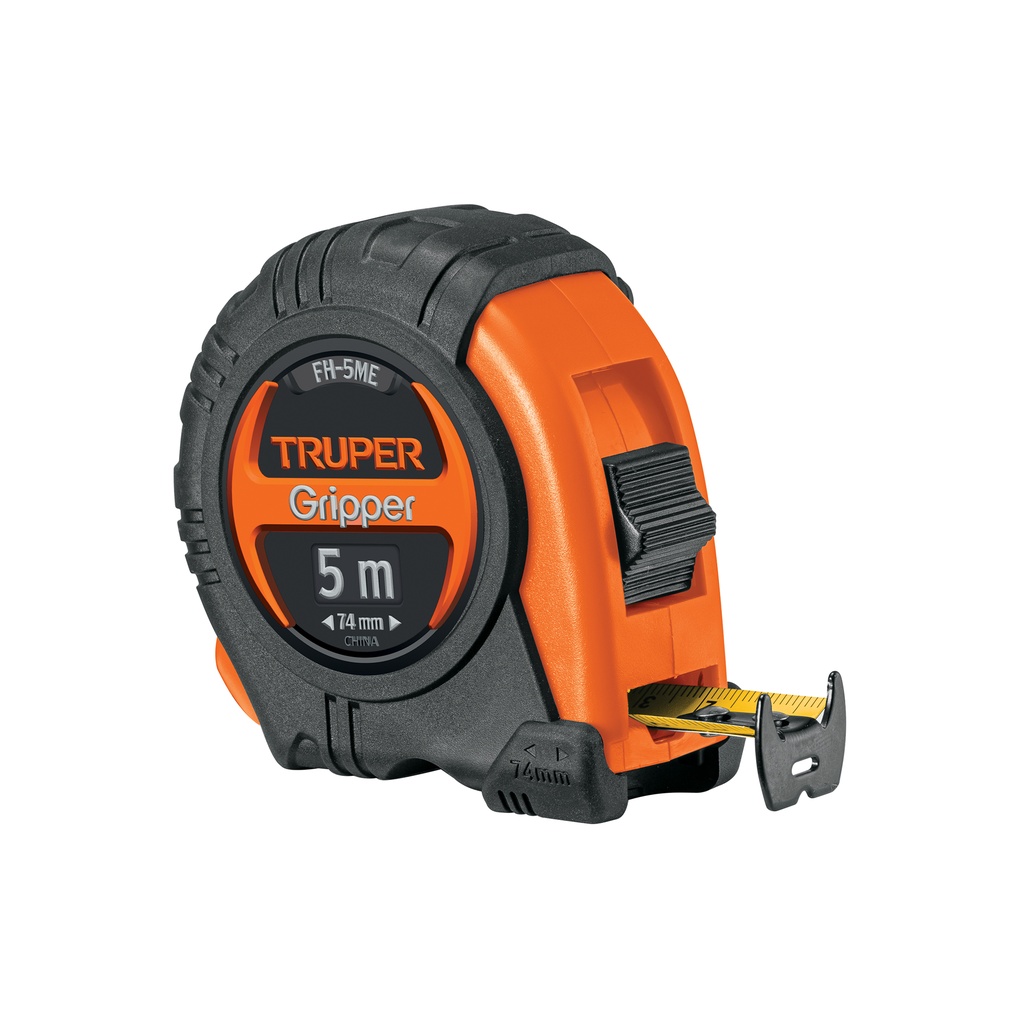 [T15388] Flexómetro contra impactos 5 m cinta 19 mm grad. métrica