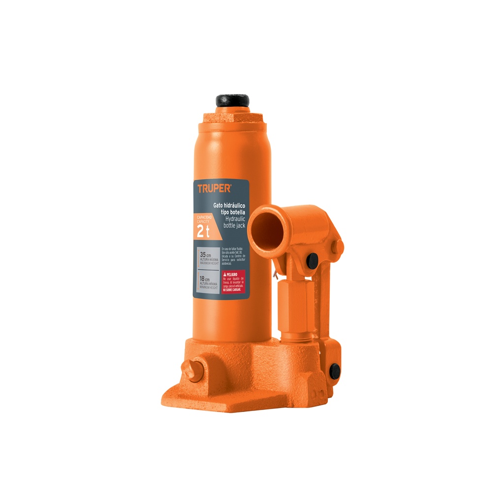 [T14810] Gato hidráulico de botella de 2 Ton, Truper