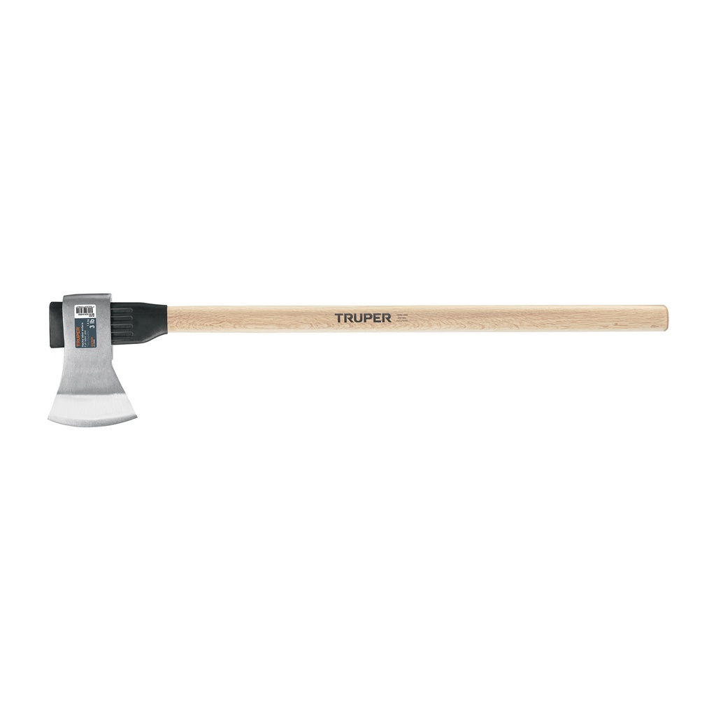 Hacha labor entera 3 lb con mango de madera de 36', Truper