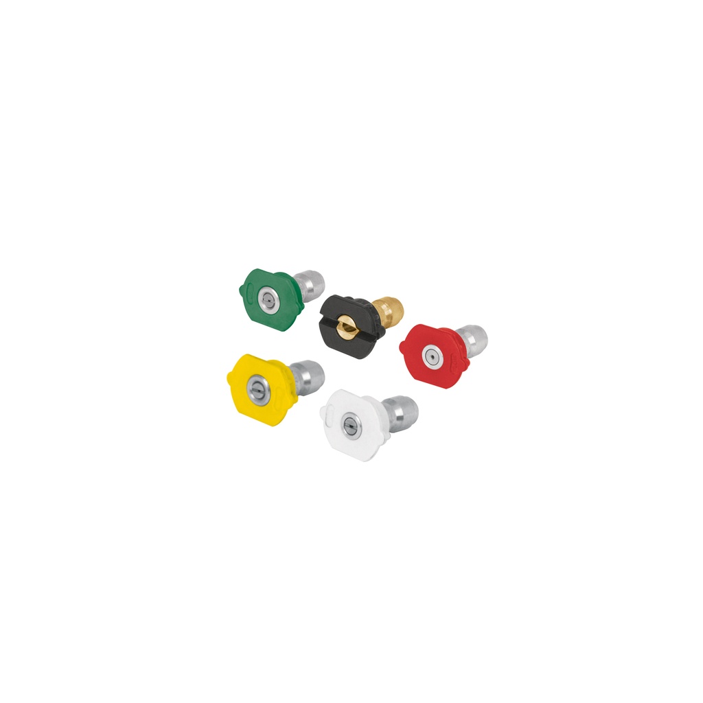 [T15766] Juego de 5 boquillas para hidrolavadora LAGAS-4000, Truper