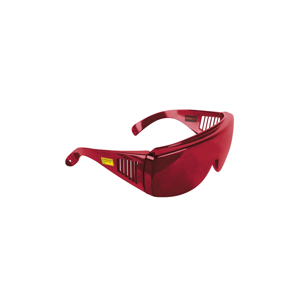 Lentes de seguridad para láser rojo, Truper