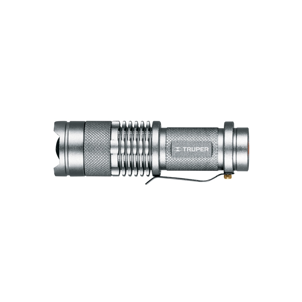 Linterna de aluminio 1 LED de 40 lm con 1 pila AA, Truper