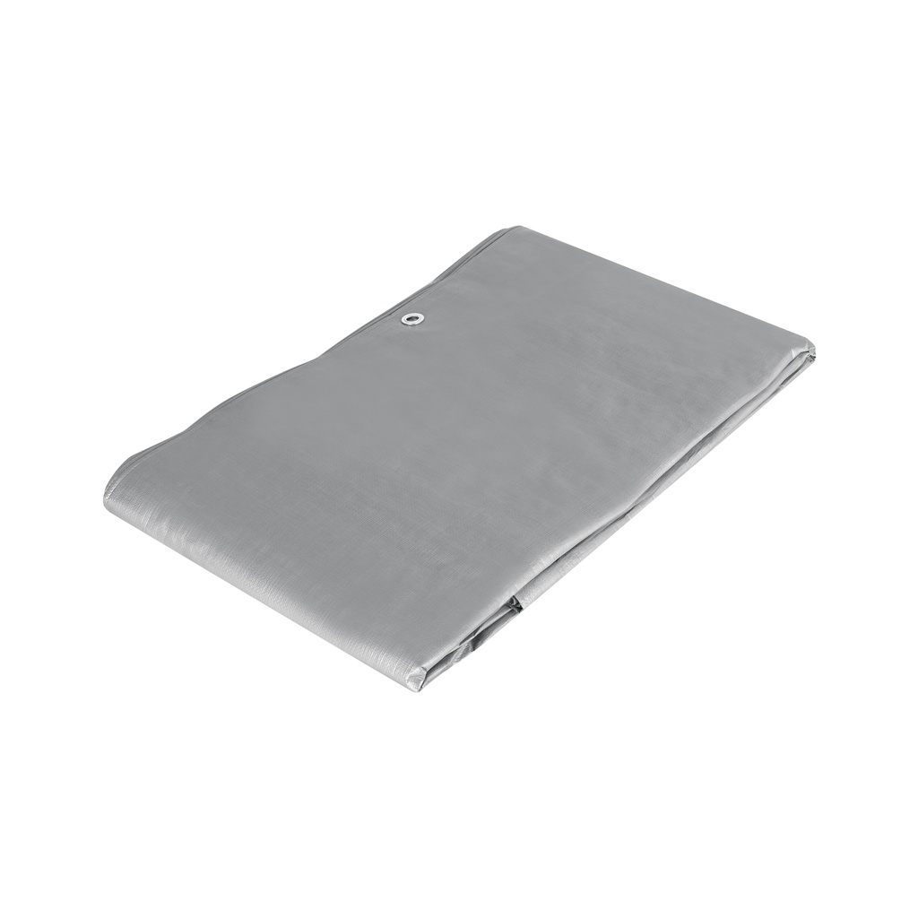 Lona gris reforzada 4 x 5 m, Truper