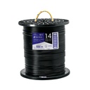 Metro de cable THHW-LS 14 AWG negro en carrete de 500 m