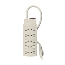 Multicontacto 14 AWG uso rudo con 10 entradas, Volteck
