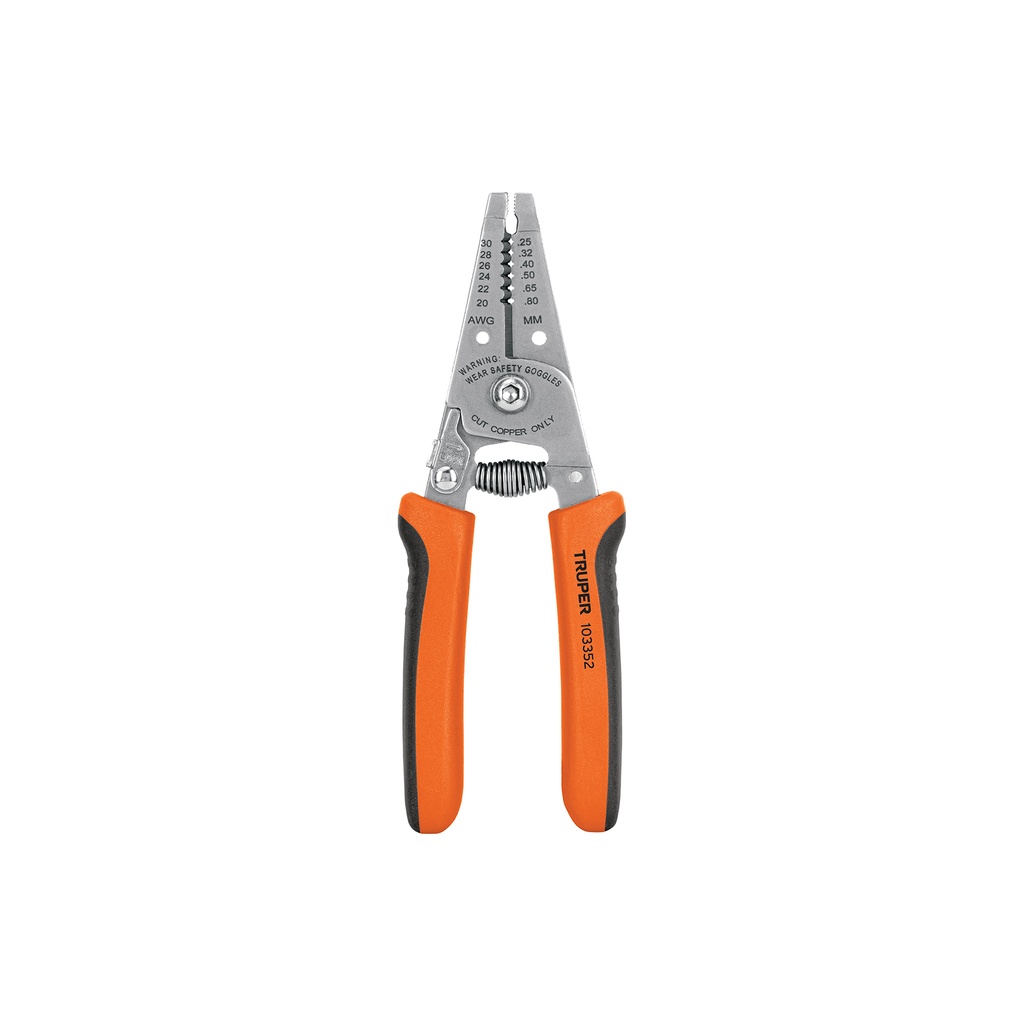 Pinza 6' pela cables 26 a 16 AWG, Truper