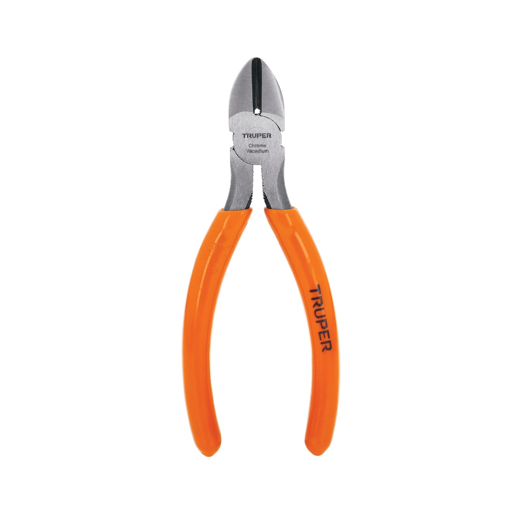 Pinza de corte diagonal 5' mango de PVC, Truper