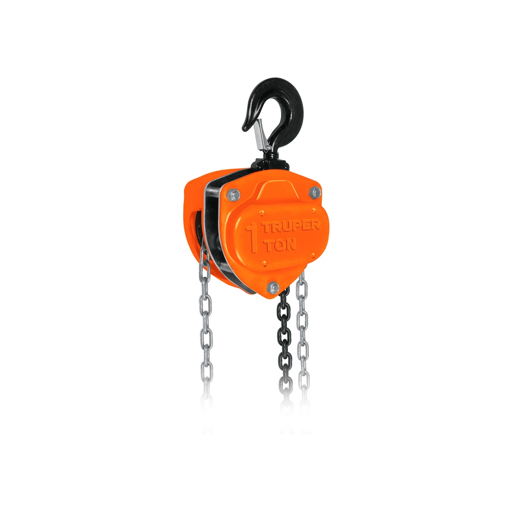 [T16824] Polipasto de cadena de 1 ton, Truper