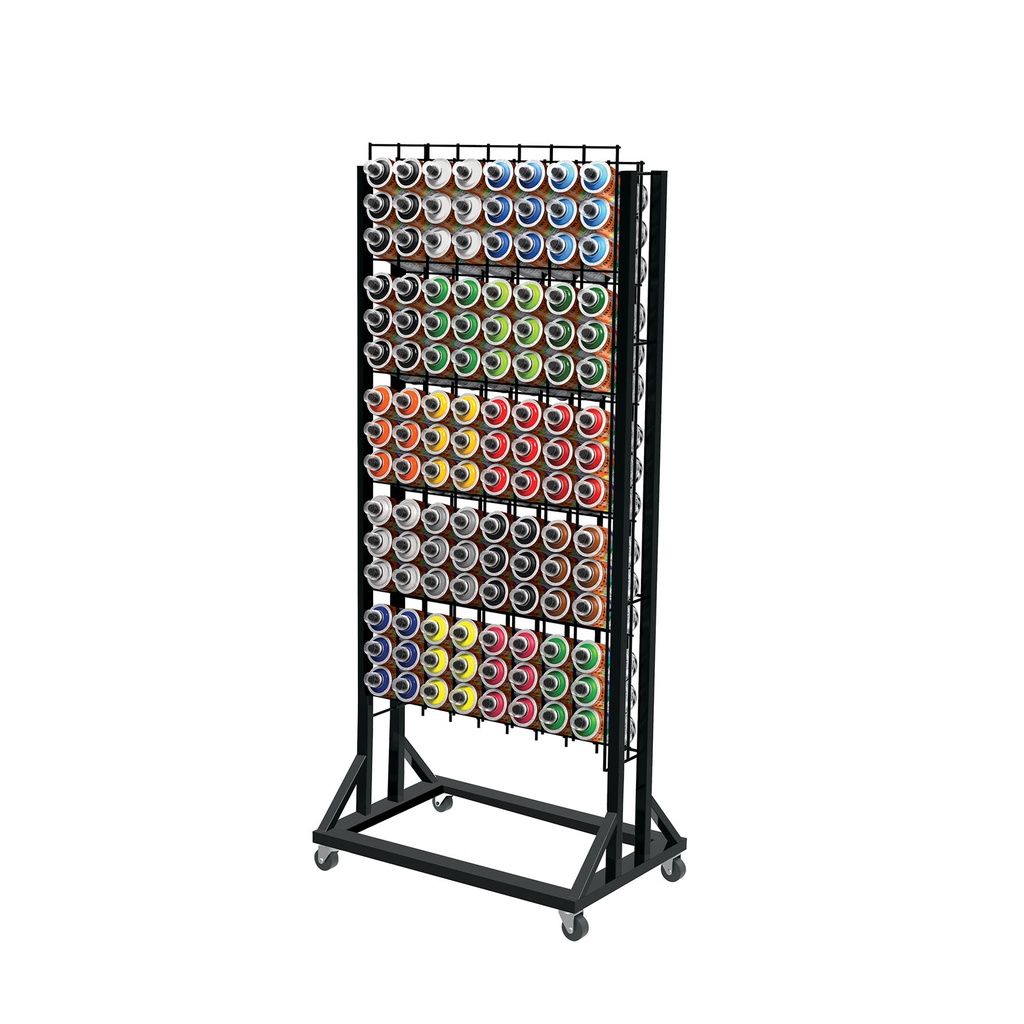 Rack para 120 pinturas en aerosol, Truper